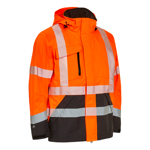 Elka HI vis waterproof  rain jacket 186000r