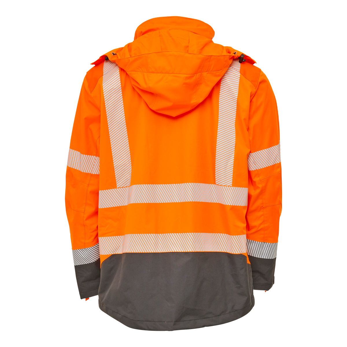 ELKA Rainwear Visible Xtreme Hi Vis Stretch Waterproof Rain Jacket 186000R Class 3