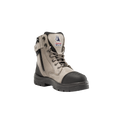 steel blue southern cross zip work boot slate