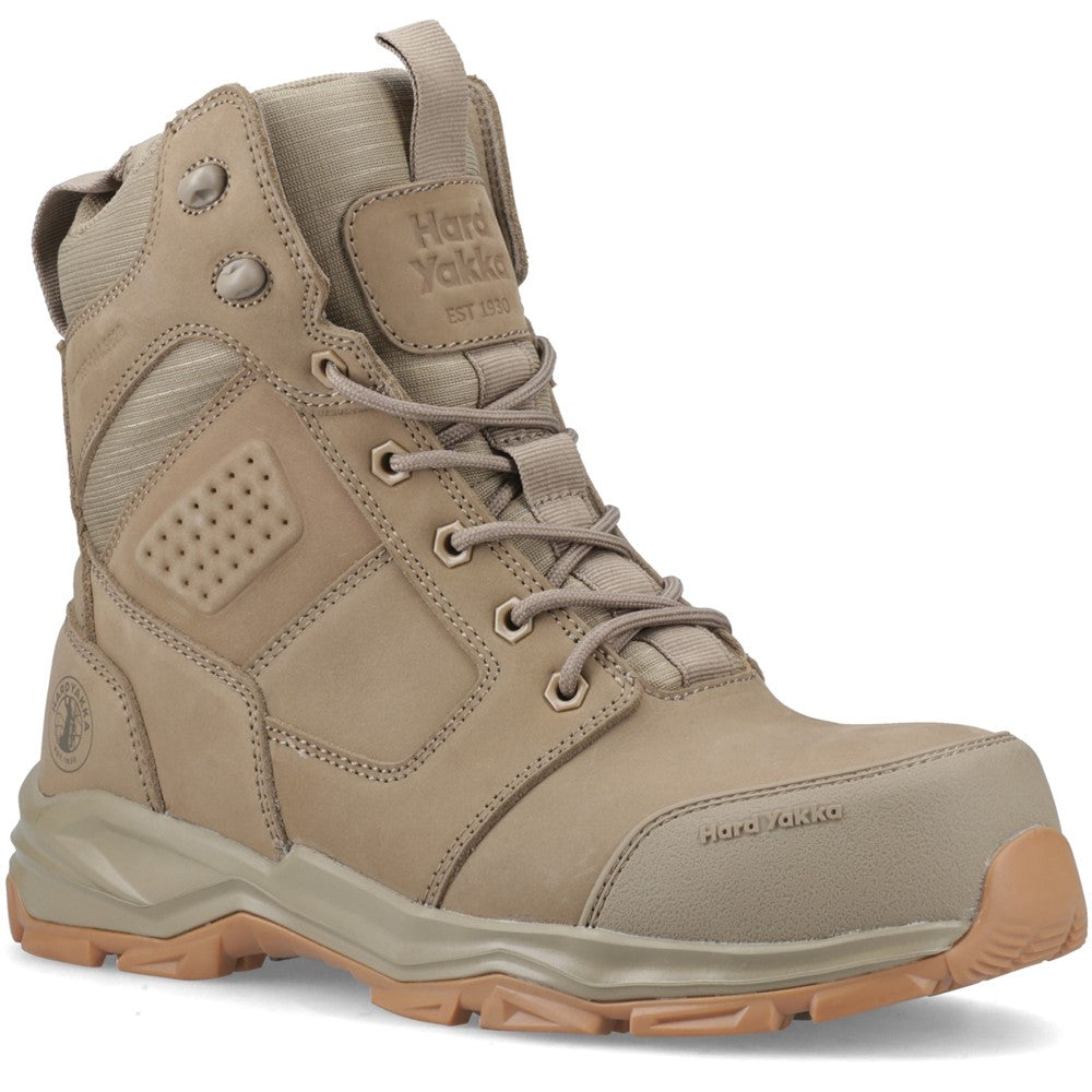 Hard Yakka Fusion S7 Composite Work Boot Stone