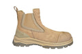 forsa merlin taupe slip on safety boot