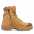 Oliver Work Boots AT45632Z 150mm Wheat Side Zip Safety Boot With Scuff Cap
