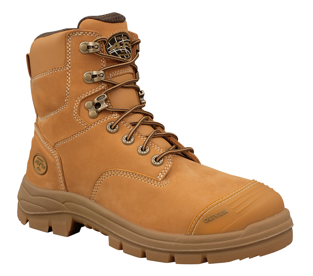 Oliver 55332 Wheat Laced Safety Boot