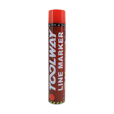 Toolway Red Line Marking Spray 750ml