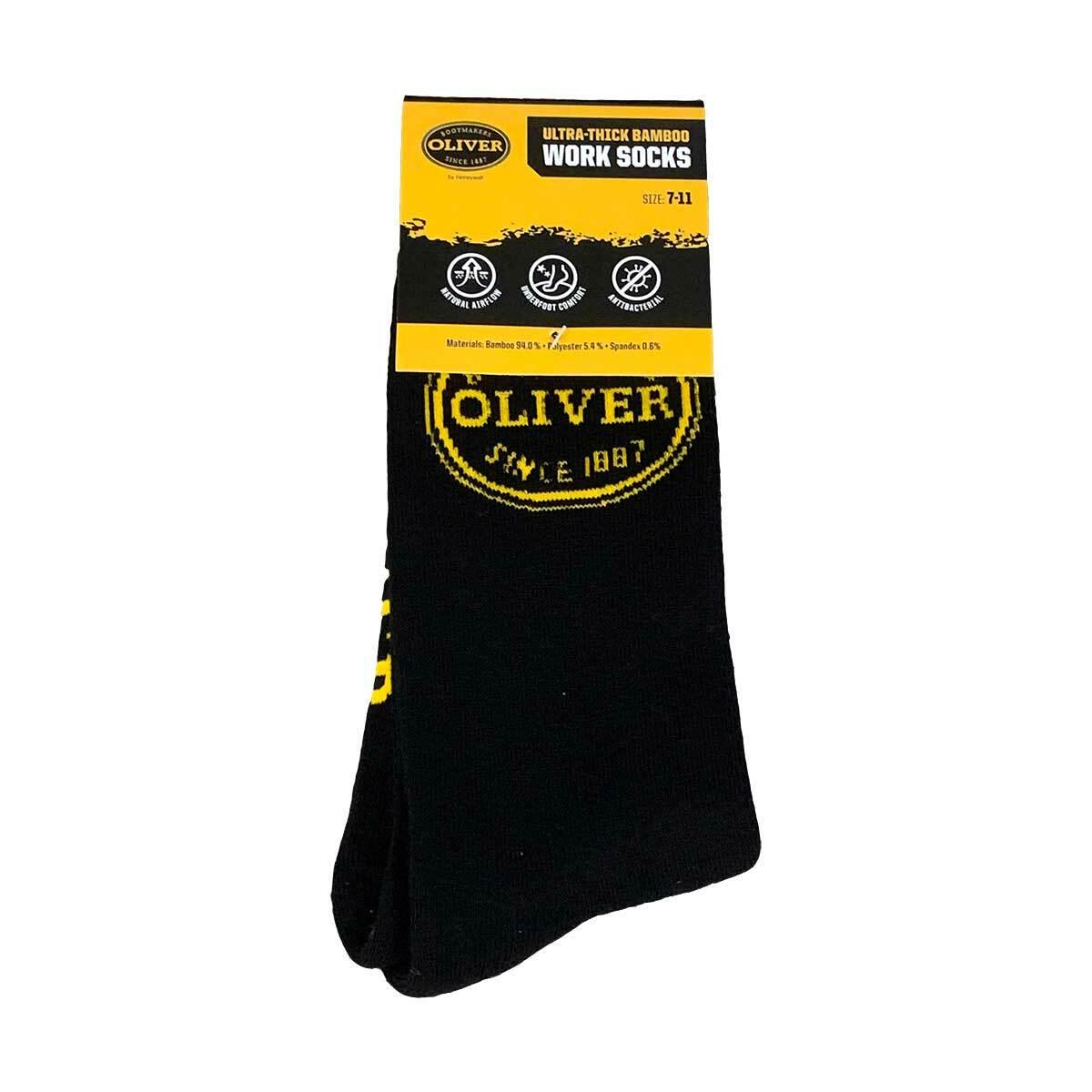 oliver ultra thick bamboo work socks