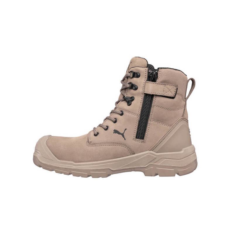 puma conquest side zip safety boot