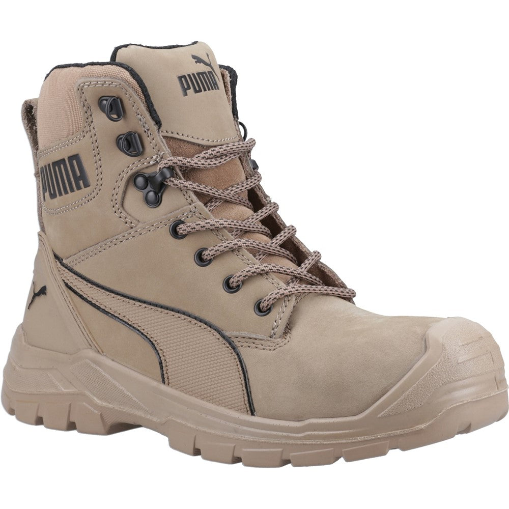 puma conquest side zip work boot