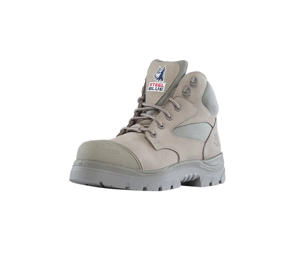 steel blue parkes side zip safety boot granite