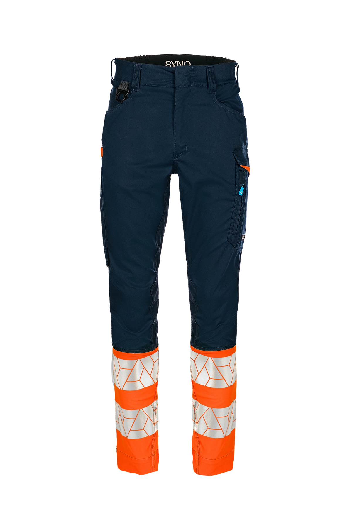SYNQ Qlear Hi vis stretch trousers Class 1