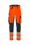 SYNQ Nopaque Hi Vis Knee Pocket Stretch Trousers 