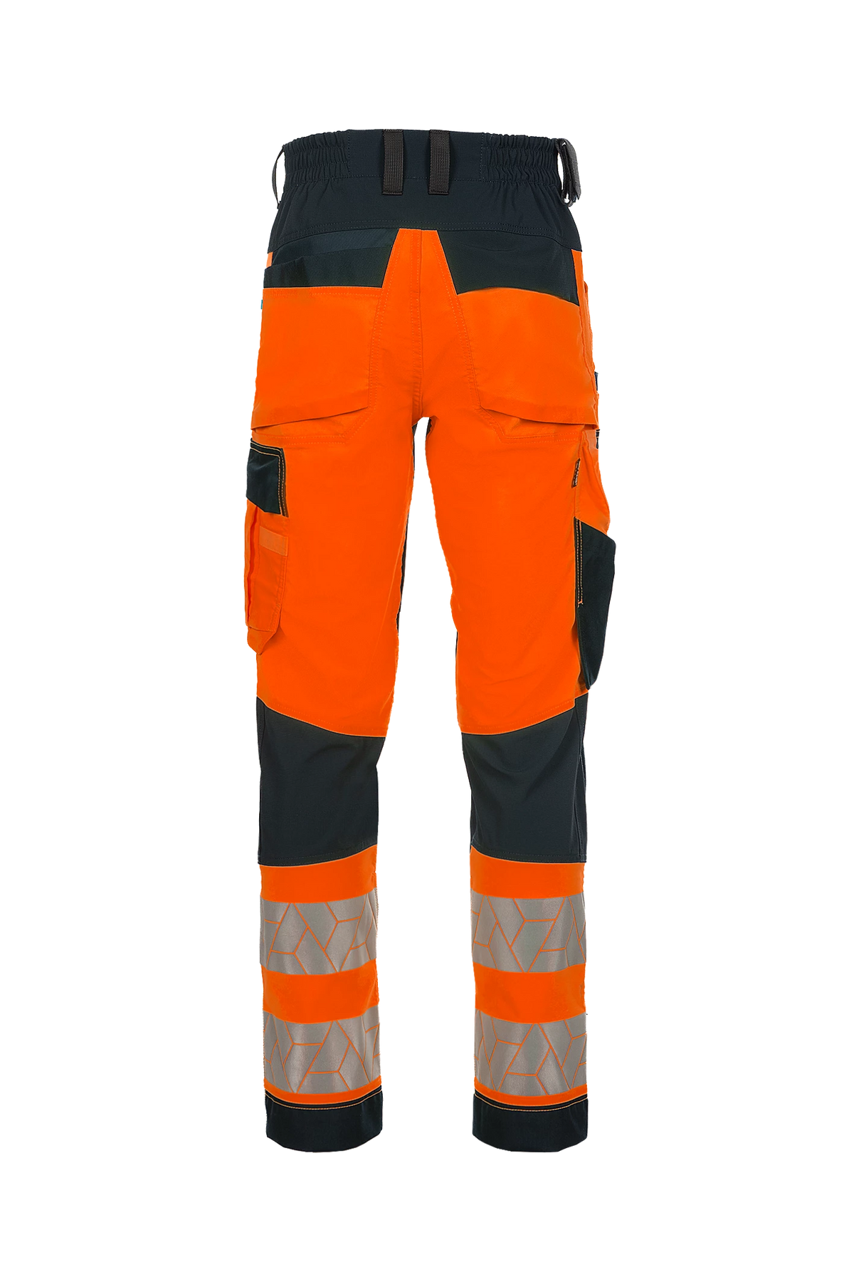 SYNQ Nopaque Hi Vis Knee Pocket Trousers With Stretch Panels Class 2
