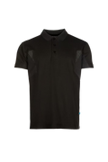 SYNQ Pitcher Polo Shirt Short Sleeve Black