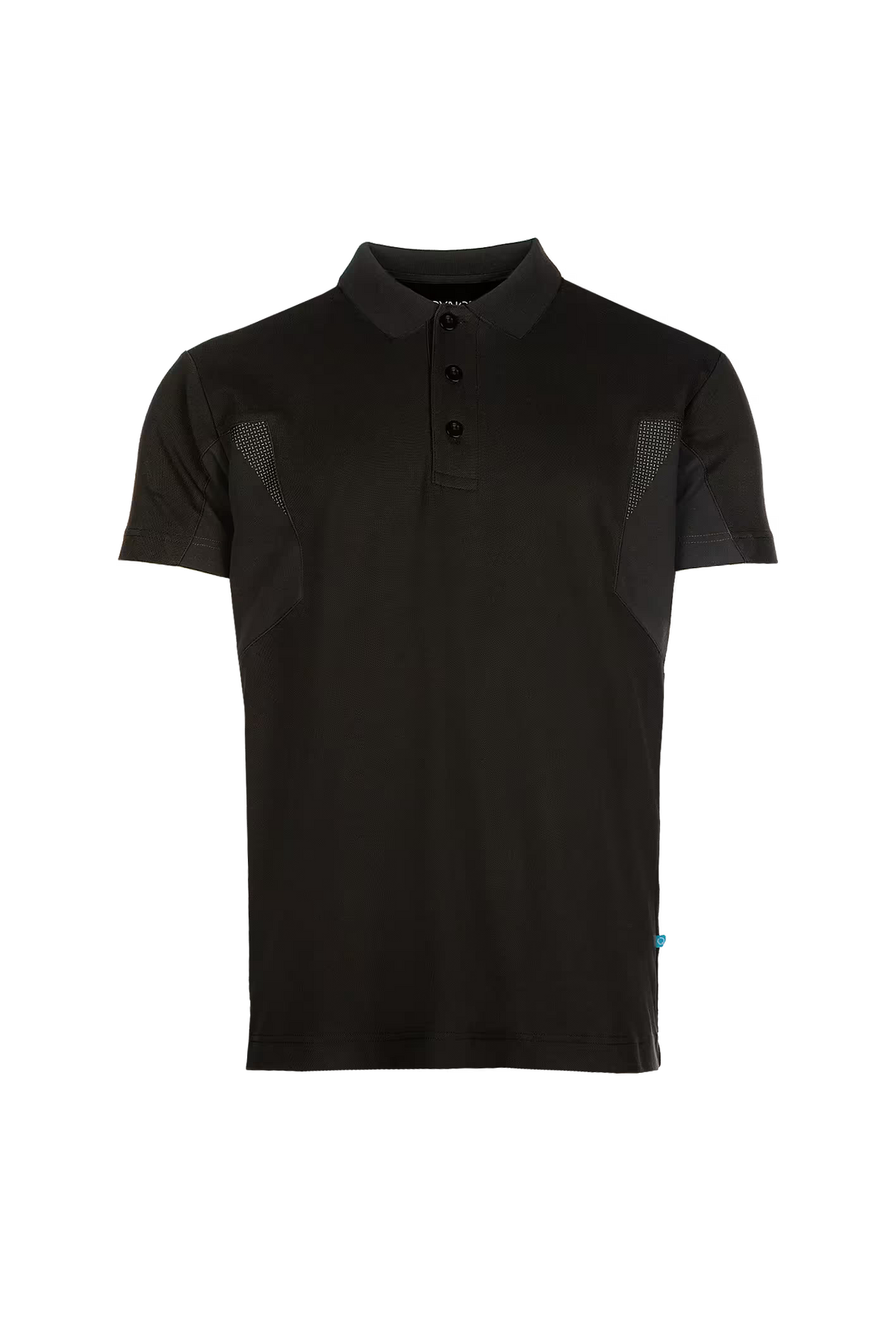 SYNQ Pitcher Polo Shirt Short Sleeve Black