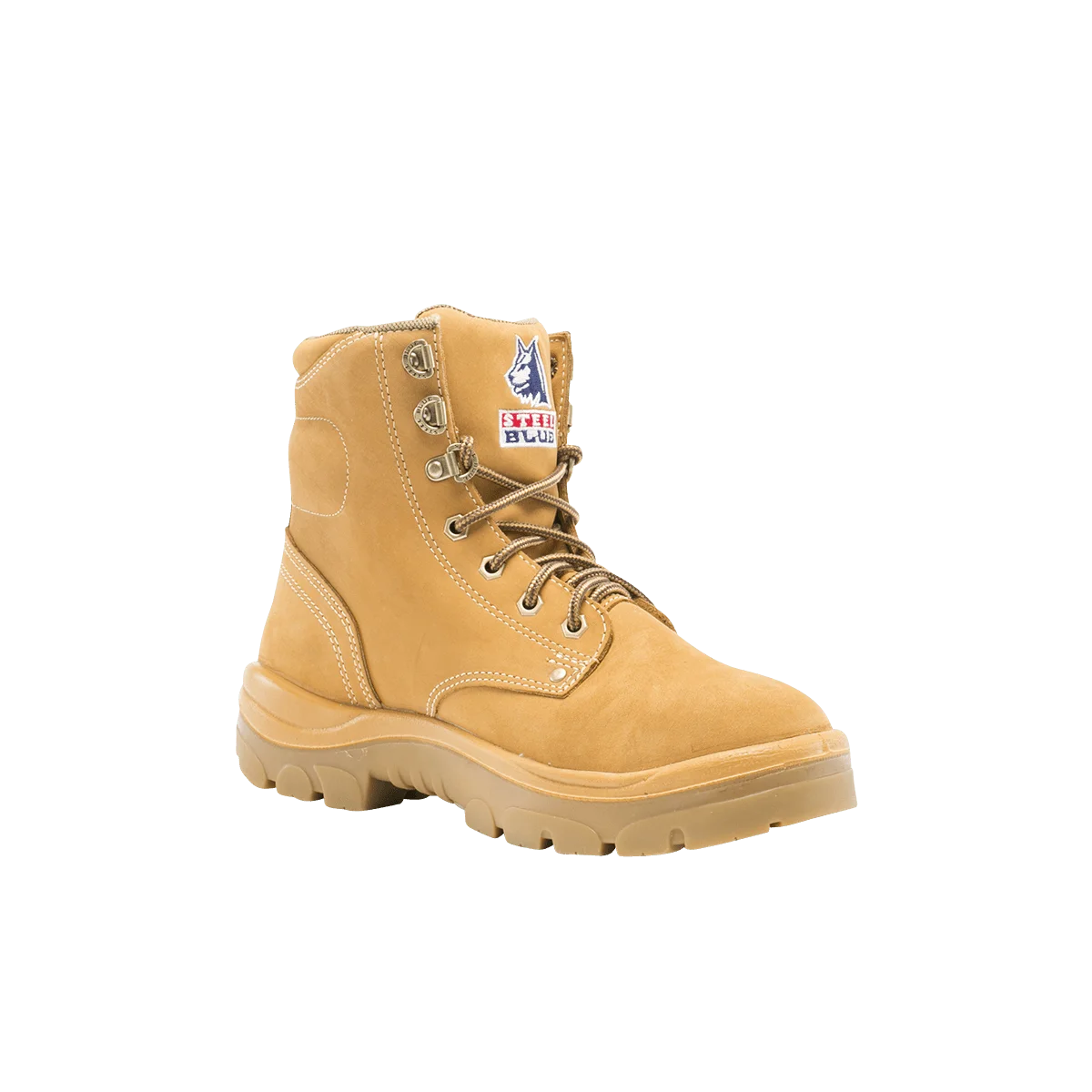 Steel Blue Boots - Argyle wheat safety boot