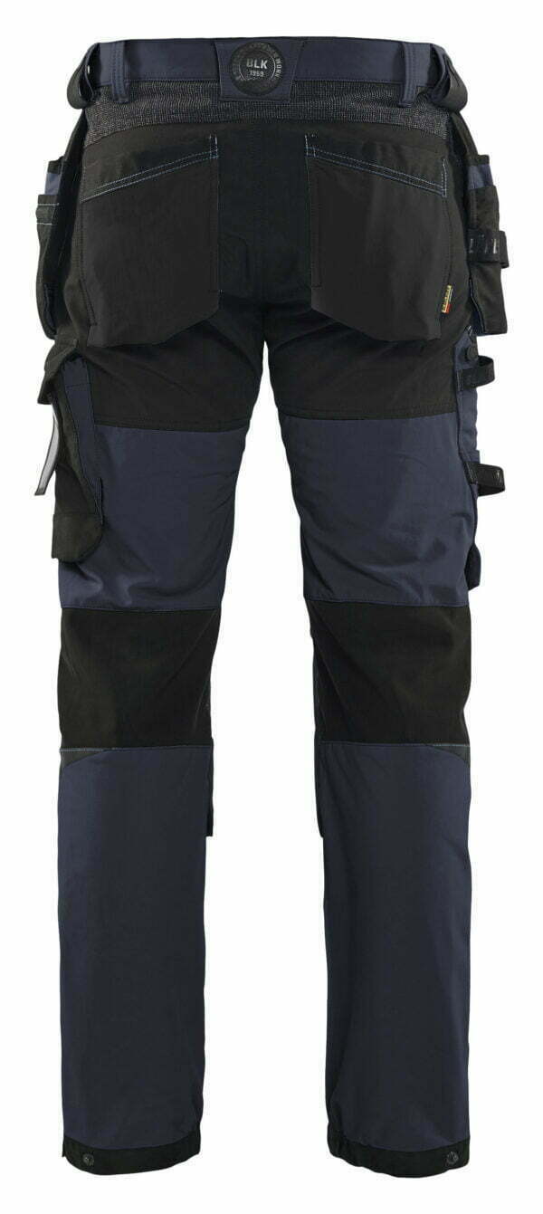 blaklader workwear 1522 stretch trousers navy black