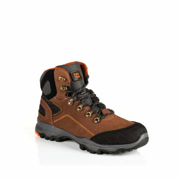 No Risk Saturne S3 Steel Toe Cap Brown Laced safety boot