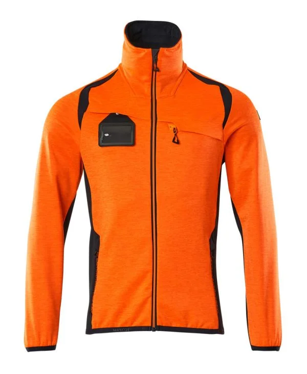 mascot accelerate safe full zip fleece jumper front