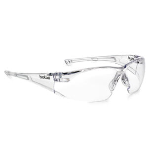 bolle rush safety glasses clear