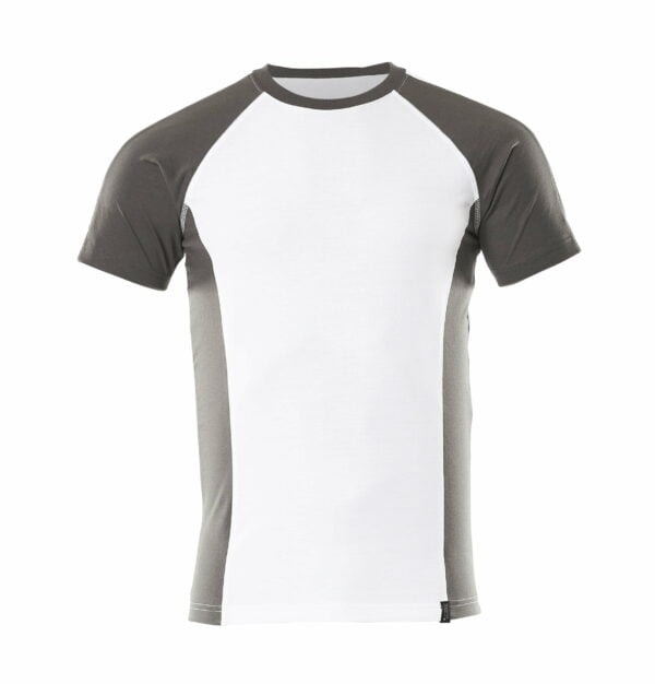 mascot 50567 2 tone white t shirt