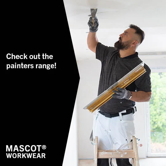 Check out the painter's range of workwear including safety boots.