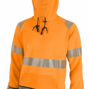 beeswift hi vis 2 tone class 2 hoodie HVTT025ORBL
