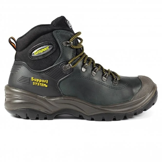 Grisport Contractor s3 safety boots with scuff toe black