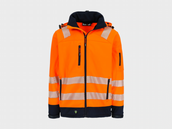 herock gregor hi vis softshell jacket