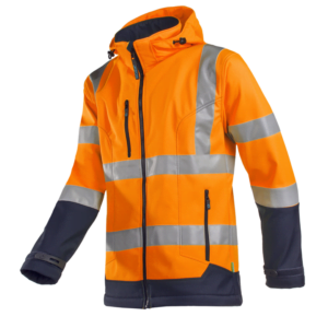 sioen 9933 fuller hi vis softshell jacket class 3