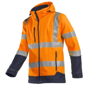 sioen 9933 fuller hi vis softshell jacket class 3