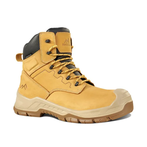 Rockfall Colton Waterproof Safety Boot S7 Honey RF742