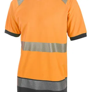 deltic hi vis 2 tone s/s t shirt