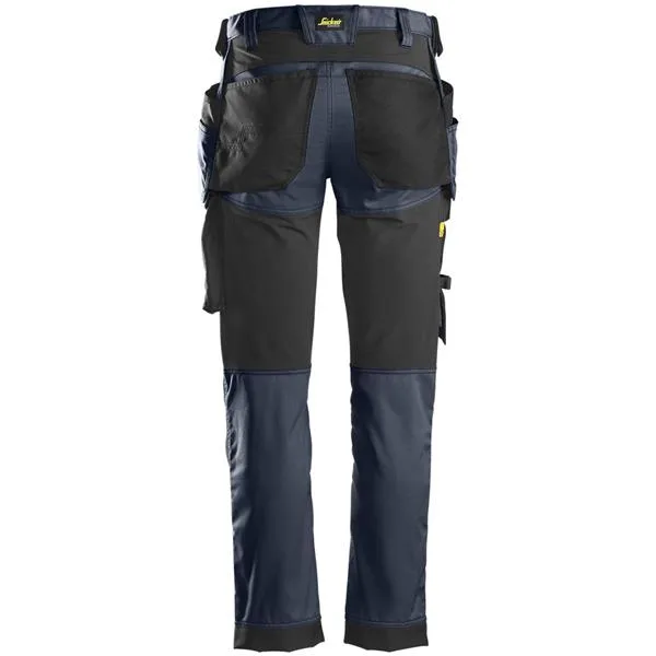 snickers 6241 stretch allround holster pocket trousers navy